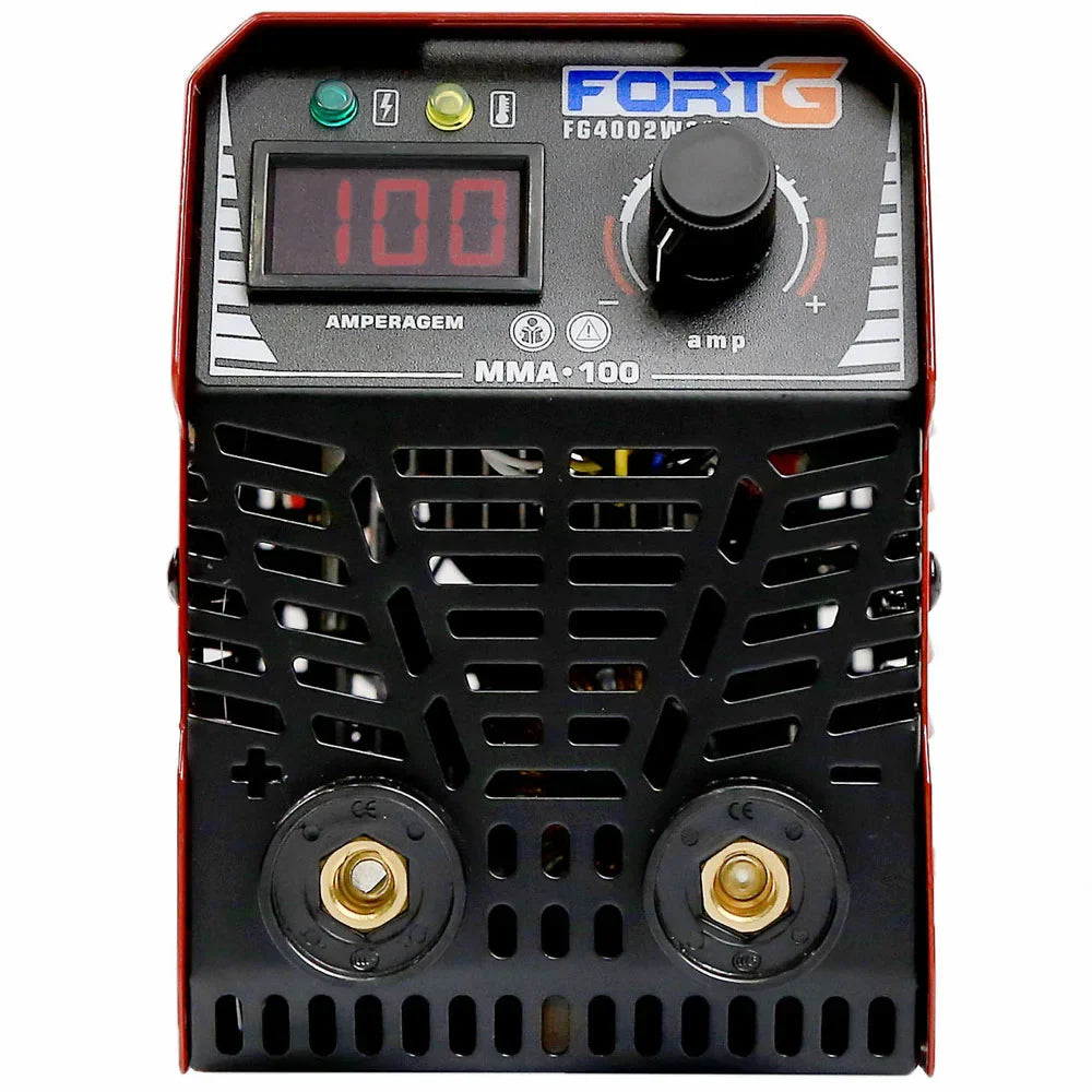 Máquina de Solda Inversora MMA 100A 127V com Display Digital FORTGPRO-FG4002W