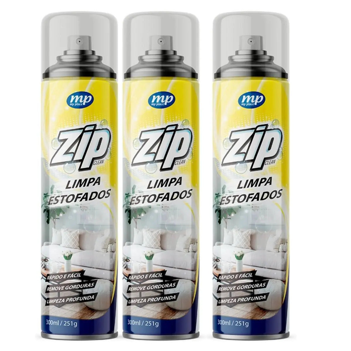 Kit Limpador de Sofá a Seco ZipClean ( Sofá Novo em Minutos )