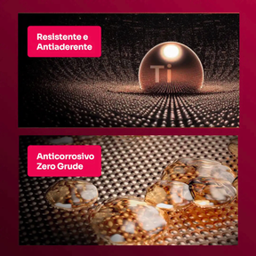 [Leve 2 Pague 1] Panelas de Aço Antiaderente Premium + BRINDE: Kit de Utensílios