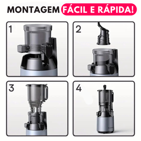 [LEVE, PAGUE 1] Espremedor de Mastigação Lenta Profissional | Somente Hoje!