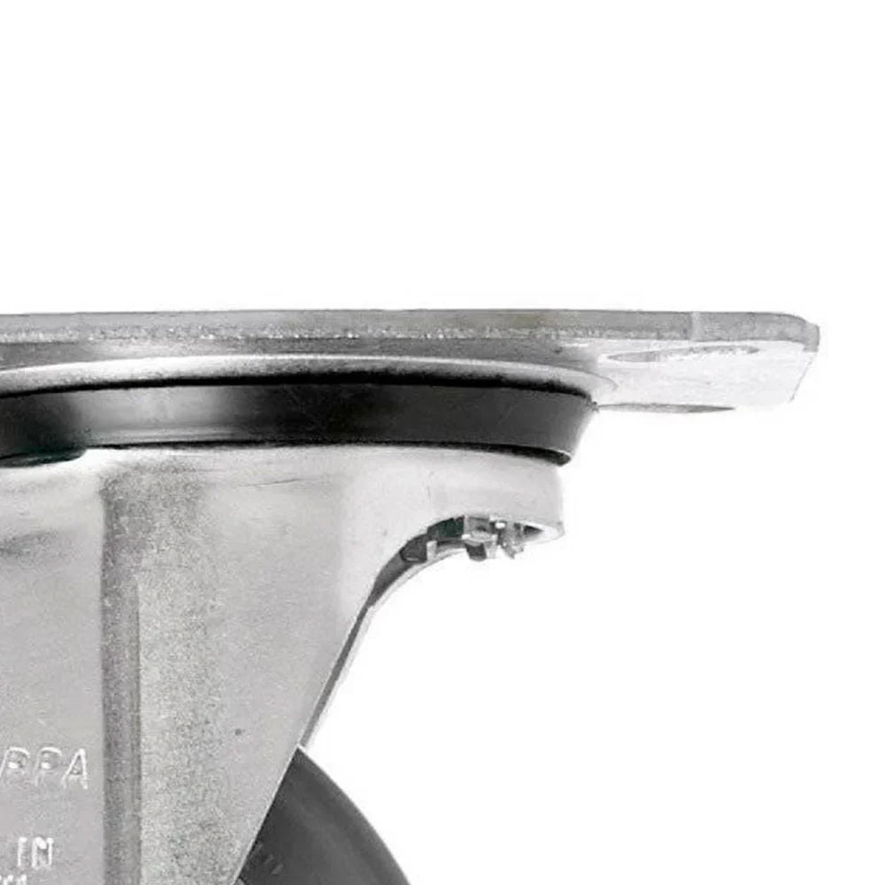 Rodizio Giratório PVC L12 100mm para até 65kg SCHIOPPA-GL412-BP