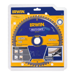 Disco de Serra Circular Multicorte 60 Dentes 10 Pol. IRWIN-15198