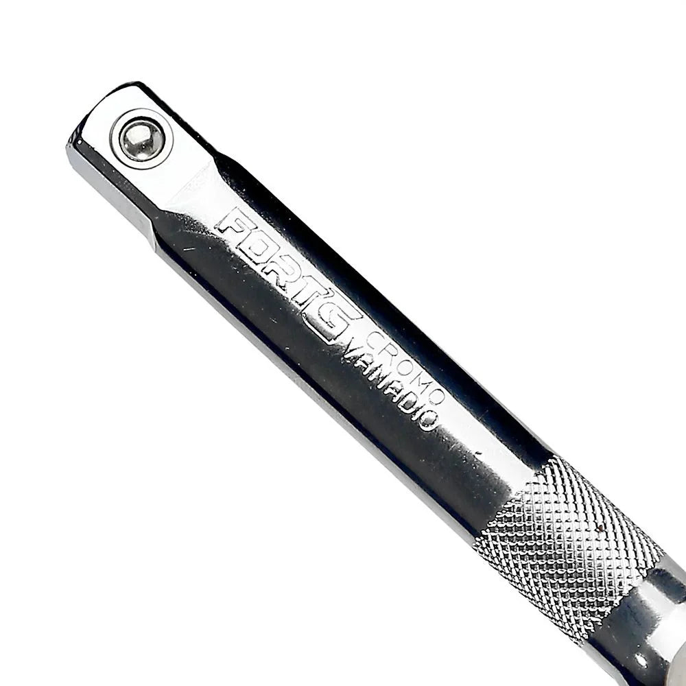 Jogo de Soquetes Estriados de 1/2 Pol. com 22 Peças em Cr-V Cromo Vanádio FORTGPRO-FG8950