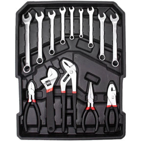 Kit Ferramentas Manuais com Maleta de Alumínio 186 Peças LITH-LT2010