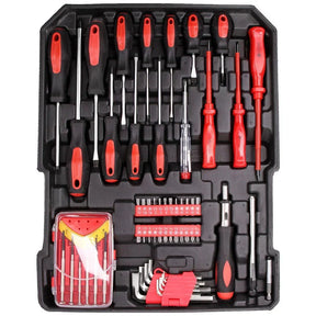 Kit Ferramentas Manuais com Maleta de Alumínio 186 Peças LITH-LT2010