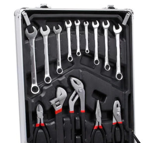 Kit Ferramentas Manuais com Maleta de Alumínio 186 Peças LITH-LT2010