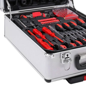 Kit Ferramentas Manuais com Maleta de Alumínio 186 Peças LITH-LT2010