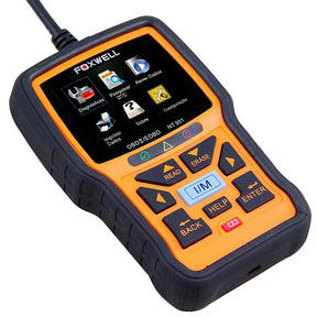 Scanner Leitor de Códigos de Falhas Linha Diesel Leve e Carros Foxwell - OBDII/CAN FORTGPRO-NT301