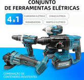 Kit de Ferramentas 4 em 1 Multifuncional Portátil