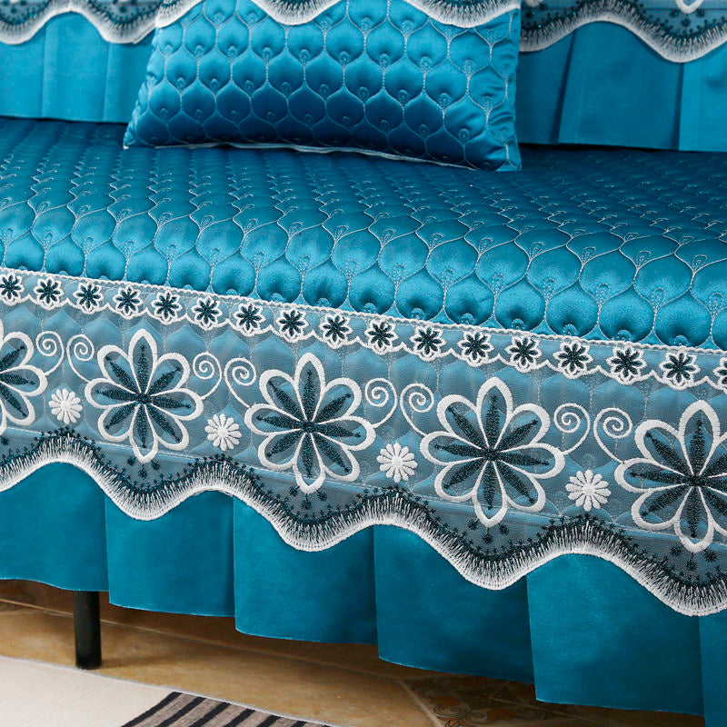 [Leve 2 Pague 1] Capa de Sofá Imperial em Tecido Nobre (Sala 5 Estrelas em Segundos!) +2 BRINDES: 2 Almofadas