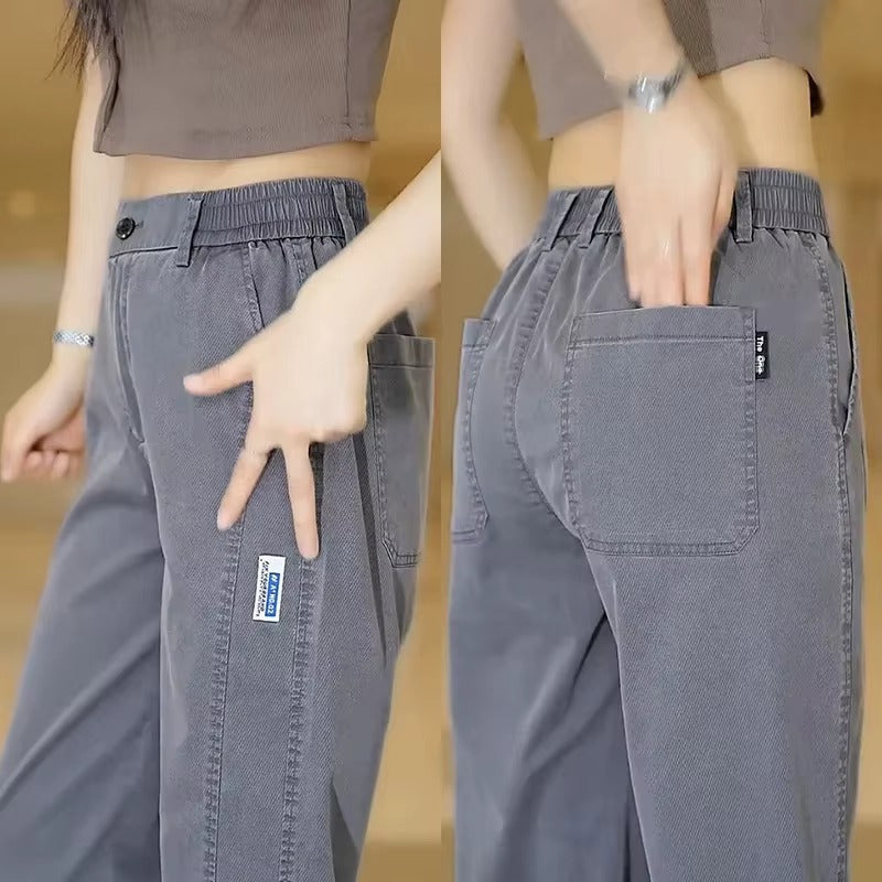 [Pague 2 Leve 3] Calça Feminina Ravena em Seda Gelo Poliéster e Elastano (A Queridinha de 2025)