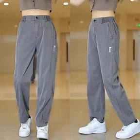 [Pague 2 Leve 3] Calça Feminina Ravena em Seda Gelo Poliéster e Elastano (A Queridinha de 2025)