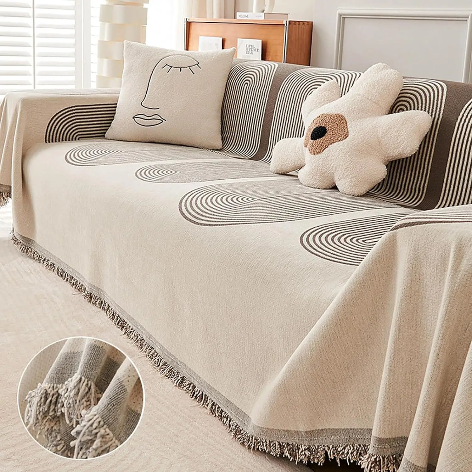 Capa De Sofá 2 e 3 Lugares Impermeável Antiderrapante