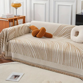 [Leve 2 Pague 1] Capa de Sofá Sofieri em Algodão e Poliéster (Sua Sala dos Sonhos em Segundos!) +BRINDES: 2 Capas de Almofadas