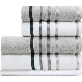 Jogo De Banho 5 Peças 450g/M² Karsten Toalhas 100% Algodão Premium
