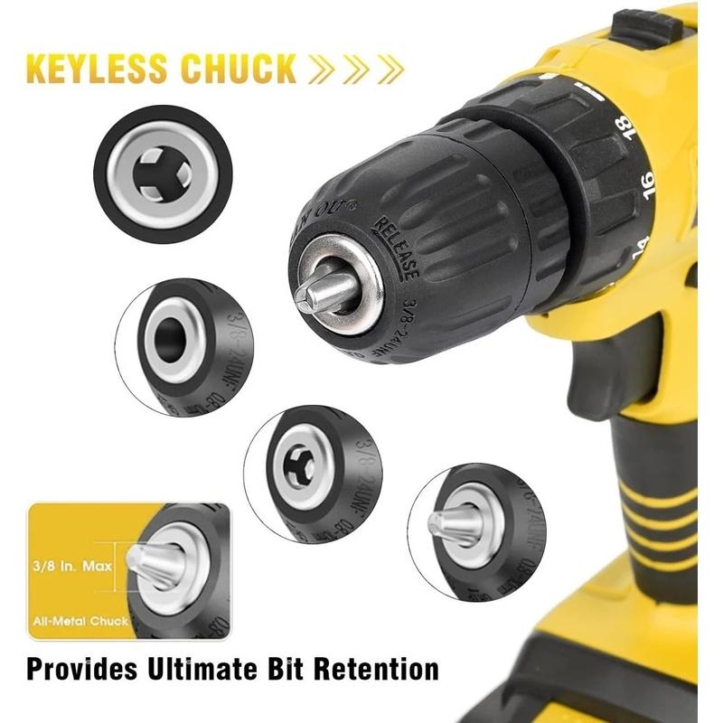 [PROMOÇÃO BLACK FRIDAY] Parafusadeira Furadeira 48V 2 Baterias Com Maleta e Acessórios Completo