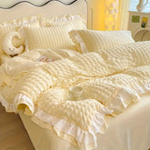 [Leve 2 Pague 1] Roupa de Cama Lucca em Tecido Nobre (Leveza e Sofisticação para Seu Refúgio!) +3 BRINDES: 2 Capas de Travesseiro e Edredom