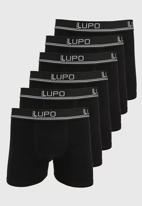 Kit 10 Cuecas Lupo 100% Algodão